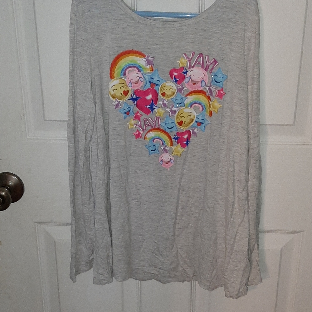 Girls Justice long sleeved tee
